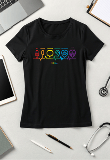 Nome do produto Camiseta ESPECIALIDADES FONOAUDIOLÓGICAS - BABY SHIRT - Cores