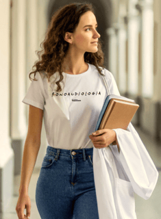 Nome do produto Camiseta FONOFRIENDS - Unissex - Cores Claras