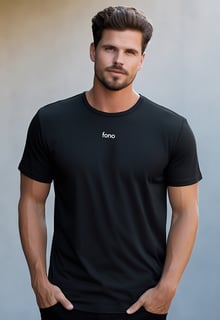 Nome do produto Camiseta FONO ALO - Unissex - Cores Escuras