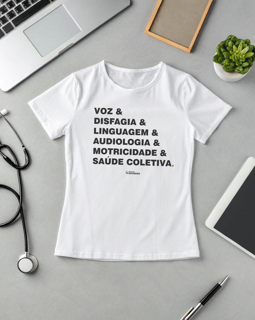 Nome do produto Camiseta ESPECIALIDADES - Unissex - Cores Claras