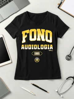 Nome do produto Camiseta FONO DESDE 1981 - Unissex