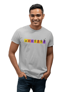 Nome do produto T-shirt Quality Evolucão Do Homem