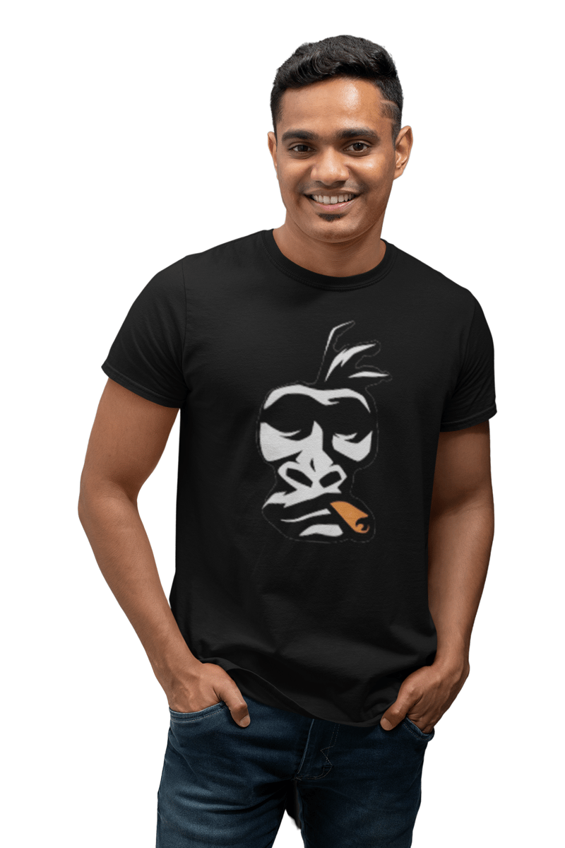 Nome do produto: T-shirt Quality Macaco com Charuto