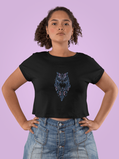 Nome do produto Cropped Coruja