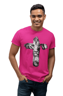 Nome do produto T-shirt Quality A Cruz Com Leão