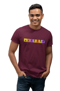 Nome do produto T-shirt Quality Evolucão Do Homem