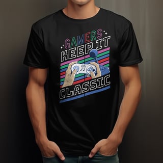 Nome do produtoCAMISETA PREMIUM | Gamers Keep It