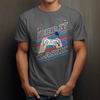 Nome do produtoCAMISETA PREMIUM | Gamers Keep It