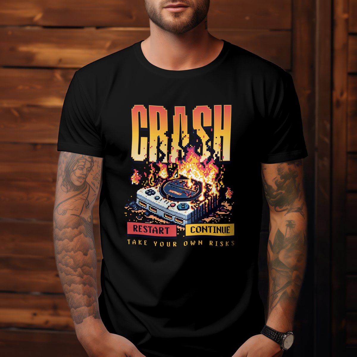 Nome do produto: CAMISETA PREMIUM | Crash
