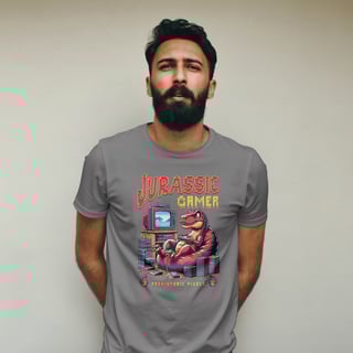Nome do produtoCAMISETA PREMIUM | Jurassic Gamer