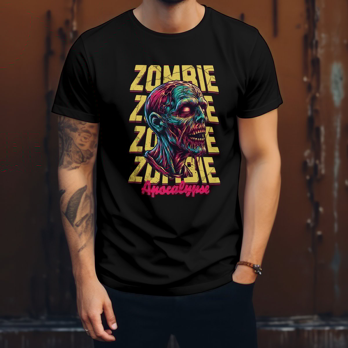 Nome do produto: CAMISETA PREMIUM | Zombie Full