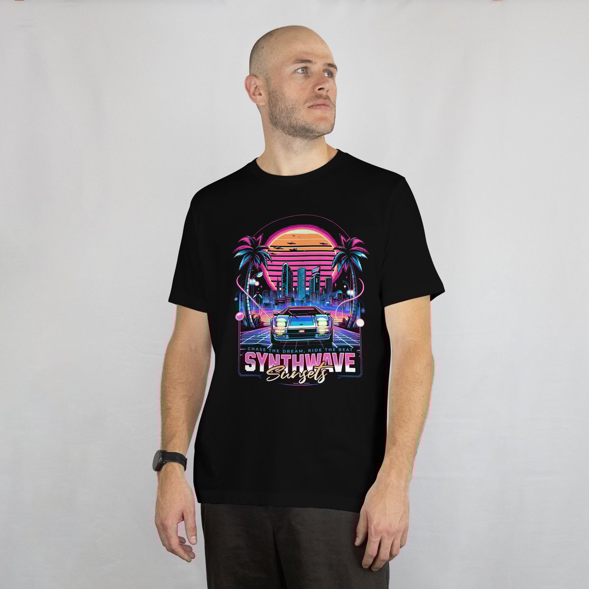 Nome do produto: CAMISETA PREMIUM | Synthwave