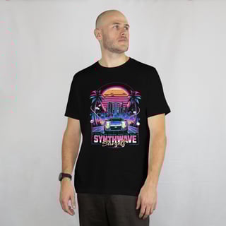 Nome do produtoCAMISETA PREMIUM | Synthwave