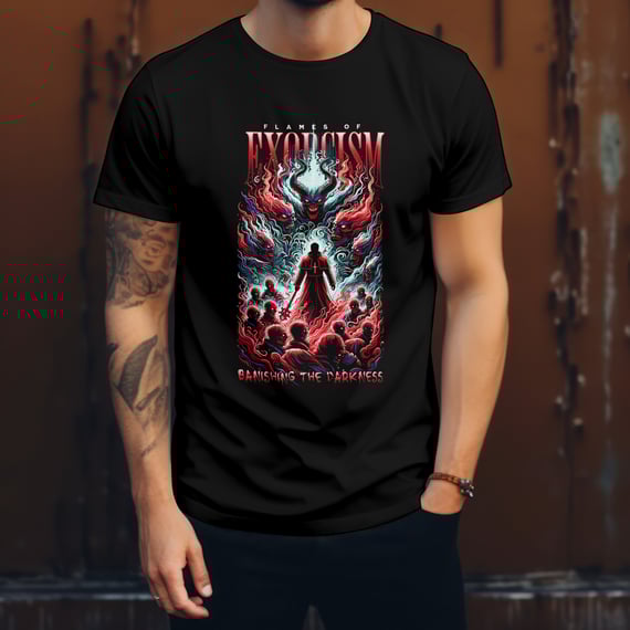 CAMISETA PREMIUM | Flames of Exorcism