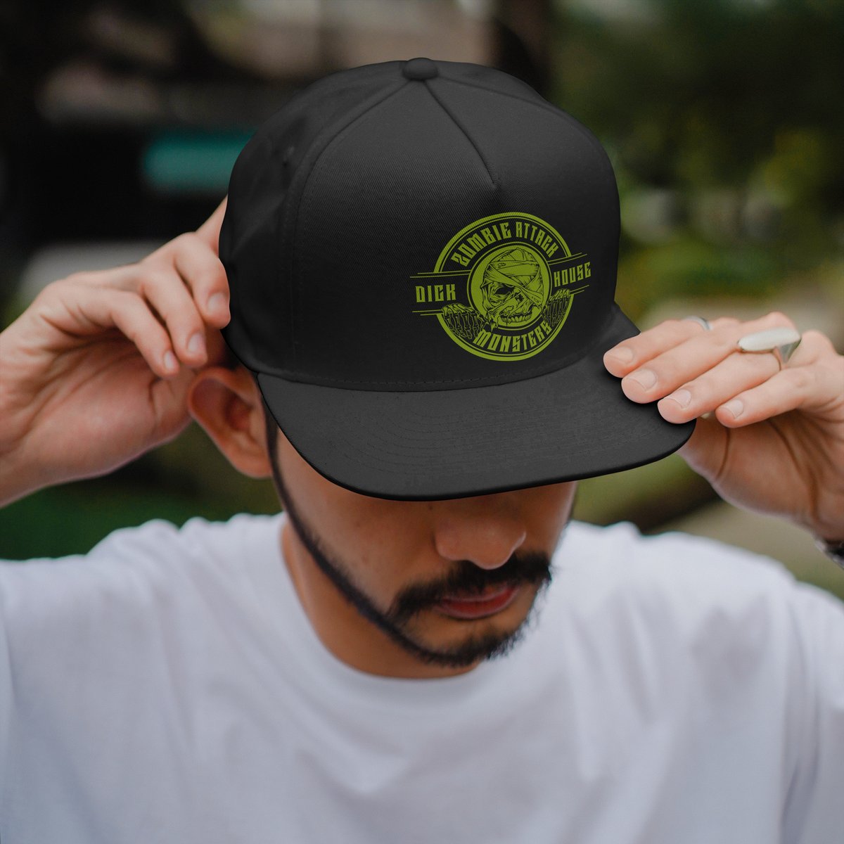 Nome do produto: BONÉ ABA RETA | Zombie Attack