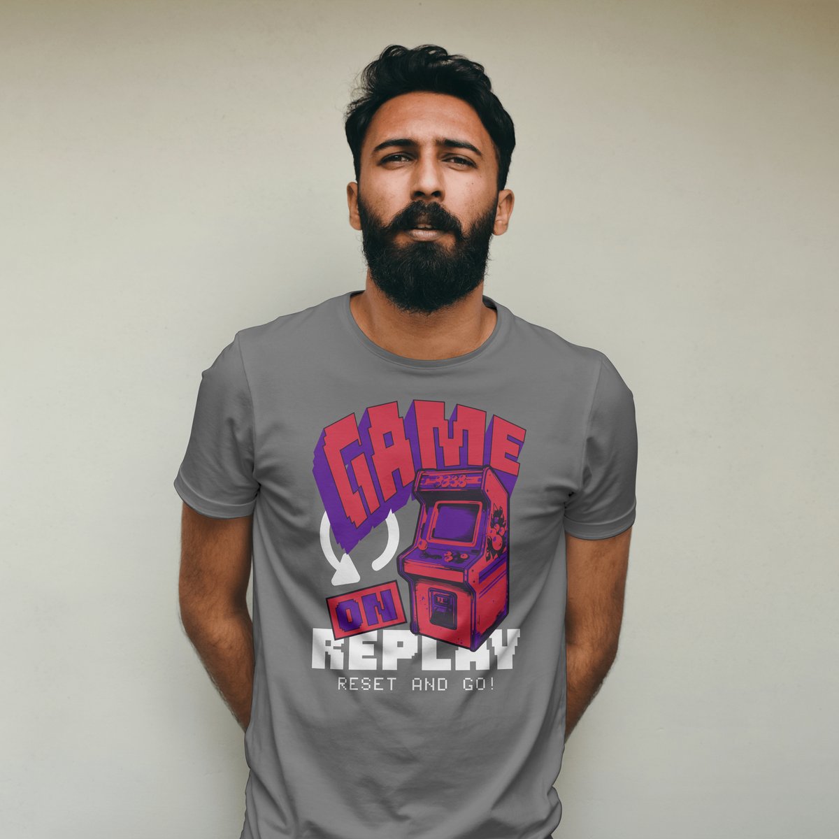 Nome do produto: CAMISETA PREMIUM | Game Replay