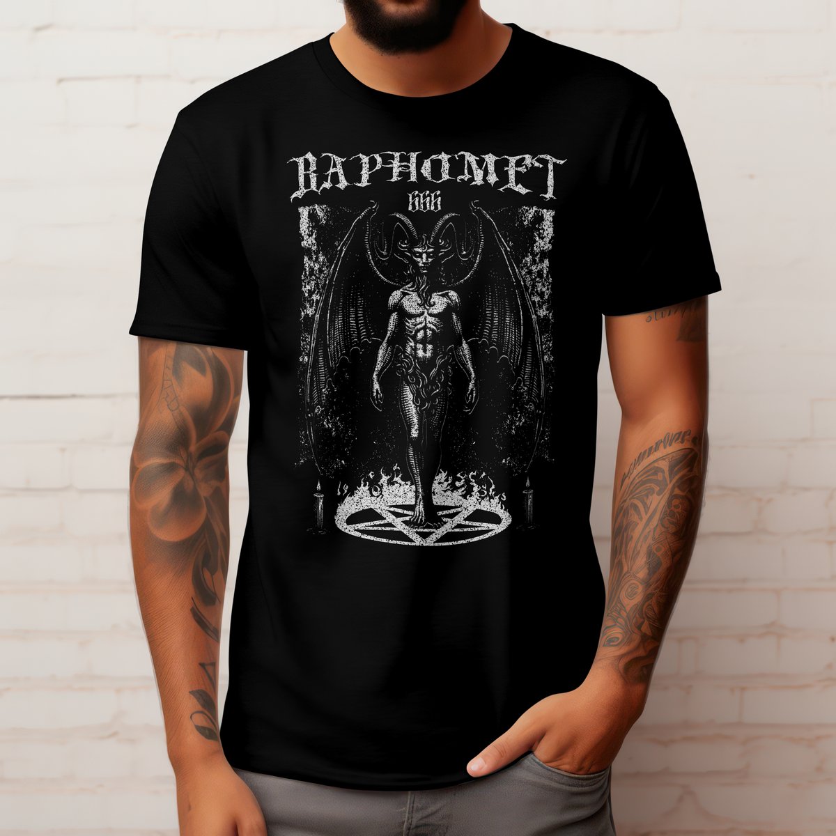 Nome do produto: CAMISETA PREMIUM | Baphomet