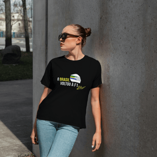 Nome do produtoO Brasil Voltou à F1 - Feminina