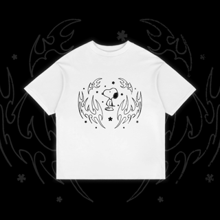 Nome do produto Oversized Esnupi Cybertribal - Branca