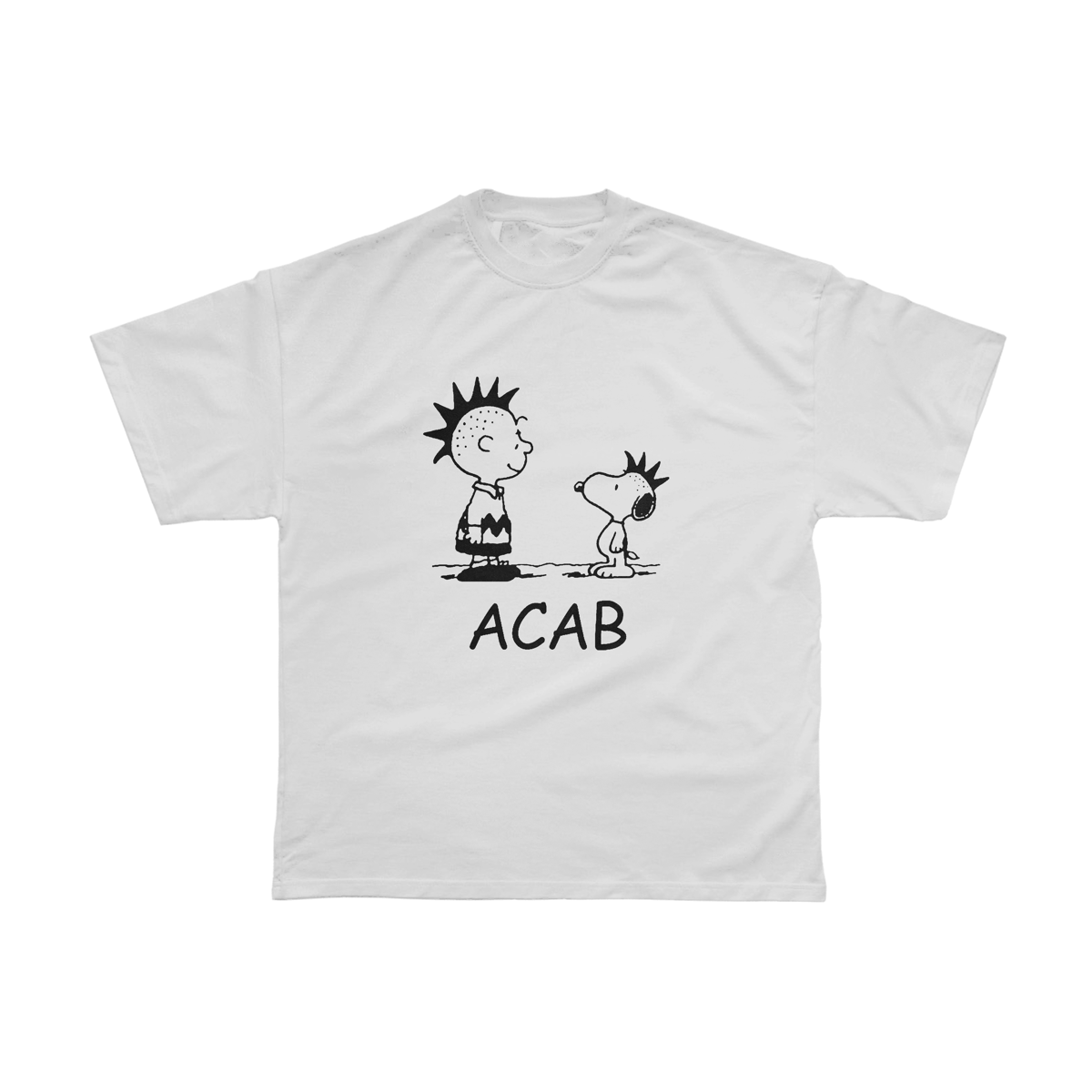 Nome do produto: Camiseta Esnupunk ACAB Branca