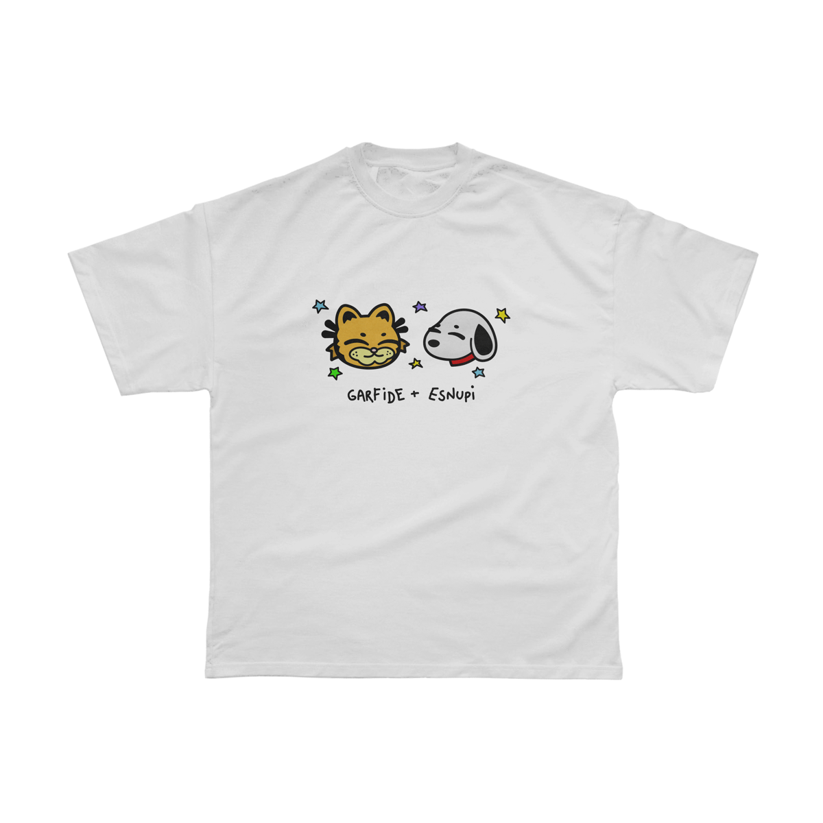 Nome do produto: Camiseta Garfide + Esnupi 2.0 - Branca