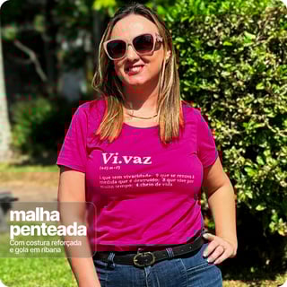 Nome do produto Camiseta Feminina Baby Long Quality – Vi.Vaz