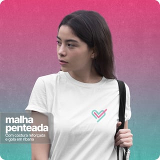 Nome do produto Camiseta Unissex Quality –  Vivaz 