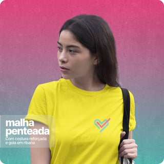 Nome do produto Camiseta Unissex Quality –  Vivaz 