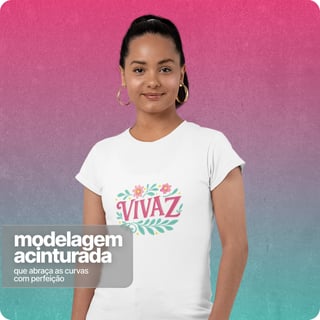Camiseta Feminina Baby Long Quality – Vivaz 