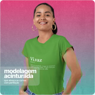 Nome do produto Camiseta Feminina Baby Long Quality – Vi.Vaz