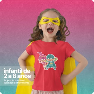 Nome do produto Camiseta Infantil Quality – Vivaz 
