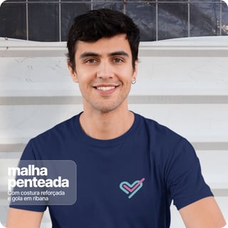Nome do produto Camiseta Unissex Quality –  Vivaz 