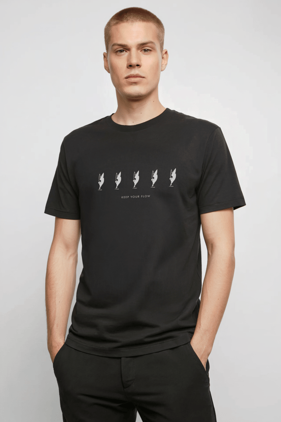 CAMISETA REGULAR 5 LOGOS