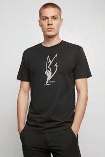 CAMISETA REGULAR LOGO GRAFITTI