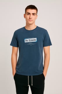 Nome do produto CAMISETA REGULAR ESTONADA NO LIMITS