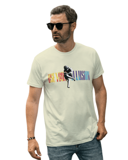 Nome do produto T-Shirt Prima - Illusion - Guns N´ Roses