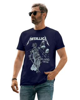 Nome do produto T-Shirt Prime - Justice - Metallica