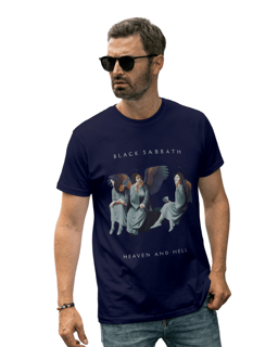 Nome do produto T-Shirt Prima - Heaven - Black Sabbath