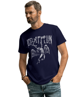 Nome do produto T-Shirts Prime - Angel - Led Zeppelin