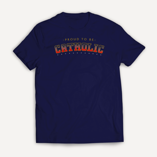 Nome do produto T-Shirts Proud Catholic