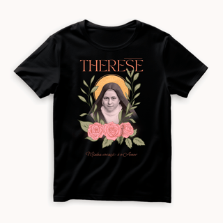 Nome do produto T-Shirt Santa Teresinha - Minha vocação é o amor