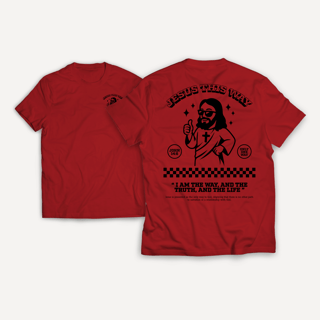 Nome do produto T-Shirts Jesus is the way