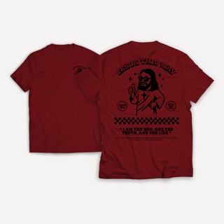 Nome do produto T-Shirts Jesus is the way