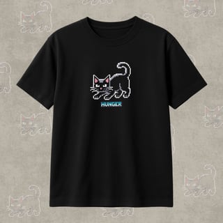 Nome do produtoCamiseta Quality | Hungry cat