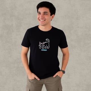 Camiseta Quality | Hungry cat
