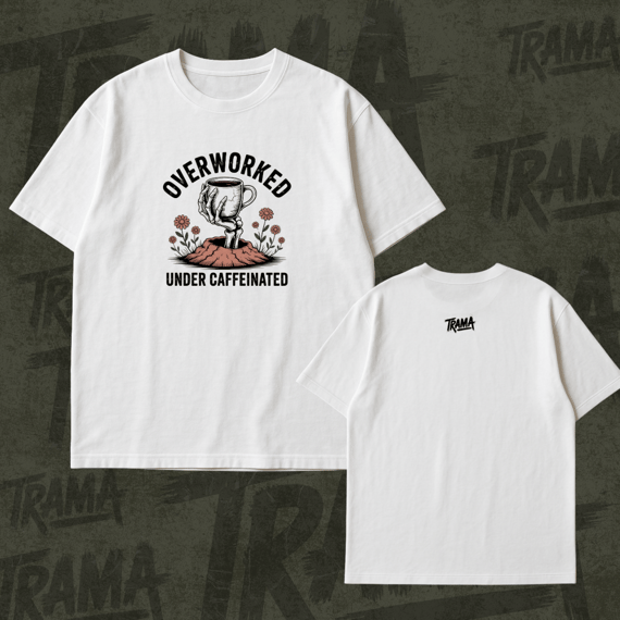 Camiseta Oversized | Caffeinated