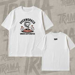 Nome do produtoCamiseta Oversized | Caffeinated