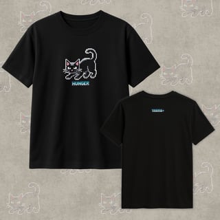 Nome do produtoCamiseta Quality | Hungry cat