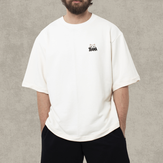 Camiseta Oversized | Bom dia