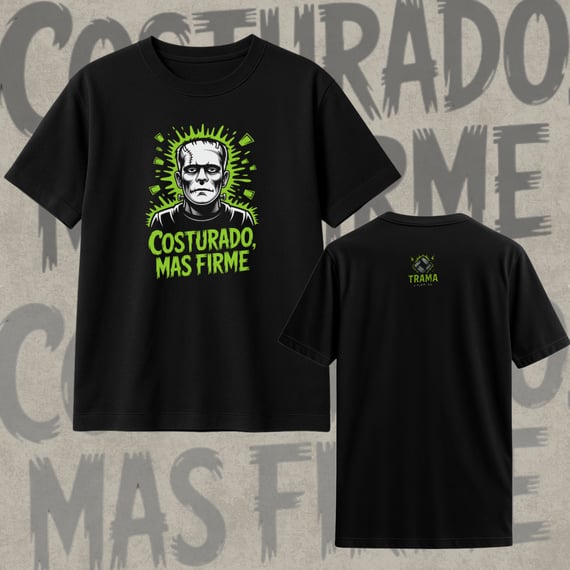 Camiseta Prime Frankenstein – Costurado, Mas Firme